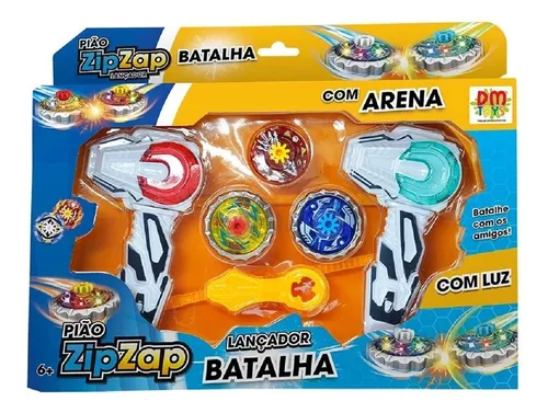 Brinquedo Pião Super Divertido com Luz e Som - Fenix