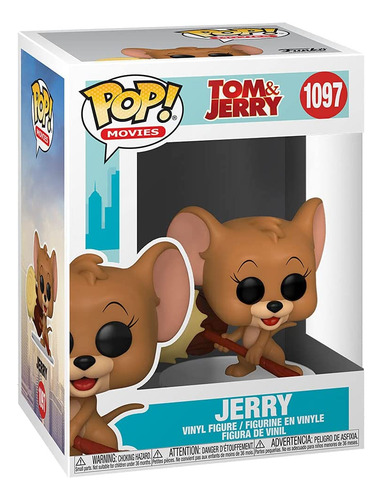 Funko Pop! Películas: Tom Jerry - Jerry Multicolor, 3.75 Pul