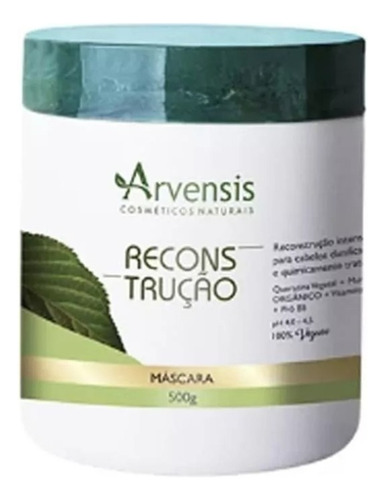 Máscara Arvensis Reconstrução Cabelos Danificados - 500g