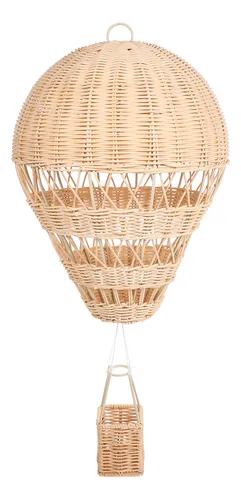Decoraciones Para El Hogar En Globo Aerostático De Ratán Nat