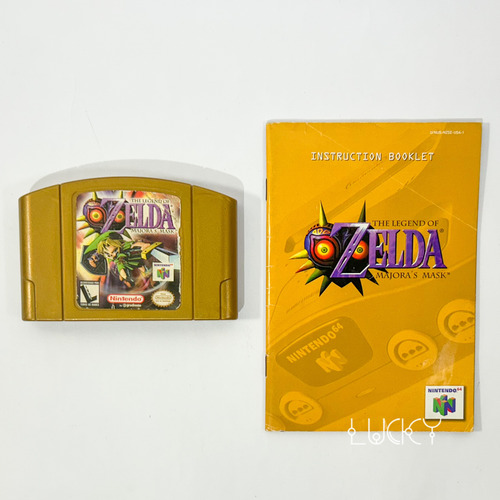 The Legend Of Zelda Majora's Mask C/manual Nintendo 64 (Usado)