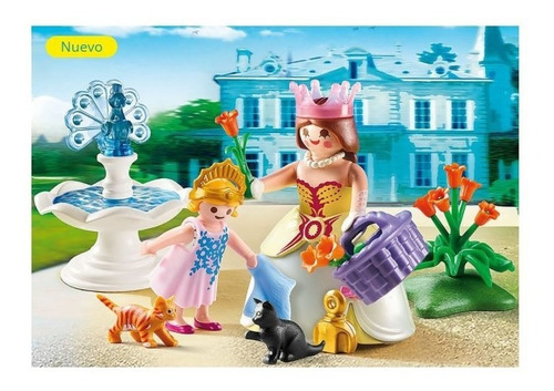 Playmobil 70293 Reina Princesa Y Gatitos Set De Regalo Stock