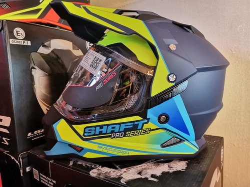 Imagen 2 de 3 de Casco Multiprosito Shaft Pro Mx-370 Zukin