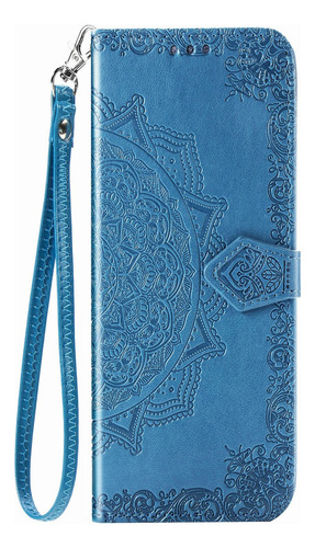 Funda Para Oppo Reno 5f/a94 5g/f19 Pro+, Funda Tipo Cartera Con Tapa, Estampado De Poliuretano, Ranura Para Tarjetas Ant
