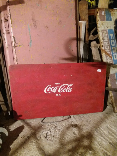 Cartel Chapa Coca Cola 60 X 40