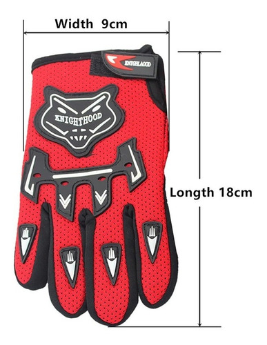 Imagen 9 de 10 de Guantes Para Bicicleta O Moto Ciclista O Motorizado Blu01