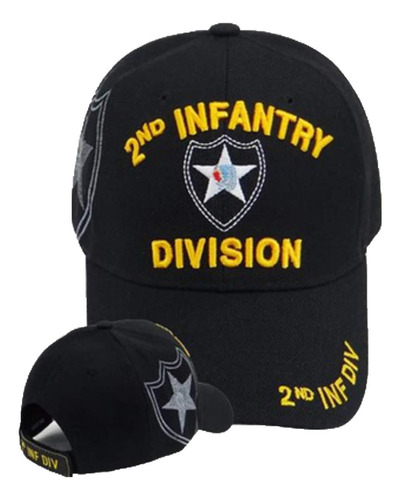 Gorra Militar De La 2ª División De Infantería, Negra