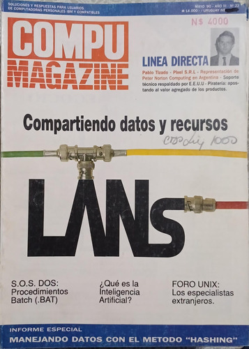 Revista Compumagazine Año 3 N°22 1990