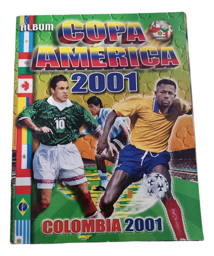 Album Copa América 2001 Lleno Original De Navarrete Buen Est