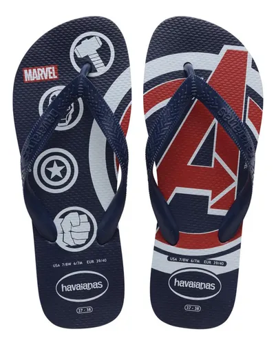 Chinelo Havaianas Top Heróis Marvel - Original