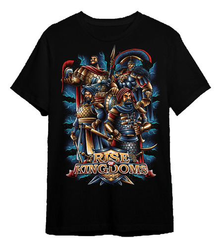 Playera Mangas Rise Of Kingdoms 1945 Adulto E Infantil