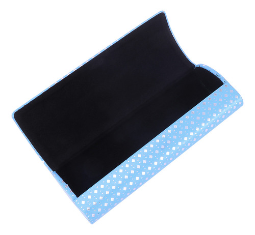 Funda Para Gafas Con Diseño De Rombos Rojos Y Azules, 2 Unid