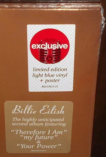 Billie Eilish Argentina Oficial on X: Ya se encuentra disponible a la  venta los vinilos dorado y gris de Happier Than Ever en la página del  merchandising Oficial de Billie. Precio: $35 ($