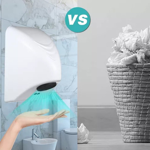 Secador De Manos Automático Sensores Baños Baño