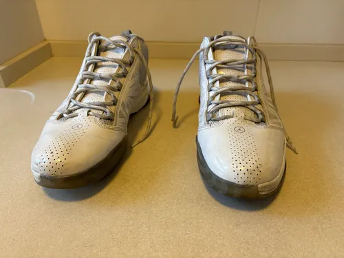 Tênis Jordan Cp3 Iv Branco Metálico - Tam. 45/46 (13 Us