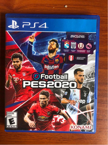 Pes 2020 Ps4 Muy Poco Usado