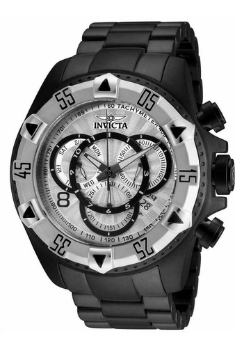 Invicta Excursion Reserve 24268 Todo Inox Preto Original