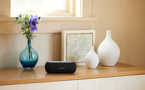 Harman Kardon Luna - Altavoz Portátil, Bluetooth 12h Color Negro Negro