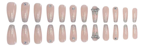 Uñas Postizas Pegamento De Uñas Postizas Decoradas Color Zk020
