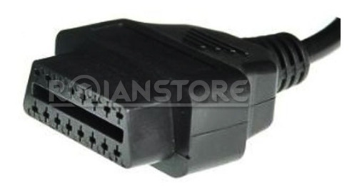 Conector Renault Obd1 A Obd2 - 12 Pin A 16 Pin