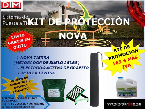 Electrodo Activo De Grafito Para Puesta Tierra Y Pararrayos