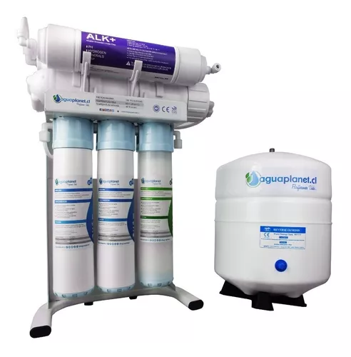 Purificador Agua Osmosis Inversa 6 Etapas Uv 100 gpm Y medidor