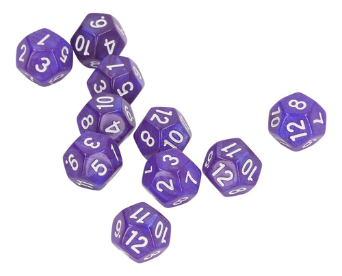 Dados Numéricos De 12 Caras, 40 Unidades, Números Poliédrico