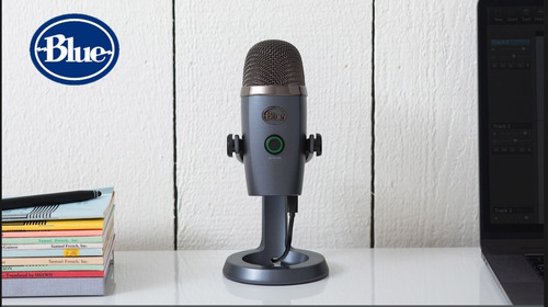 Imagen 3 de 7 de Micrófono Condensador Blue Yeti Nano Estudio Podcast Gray
