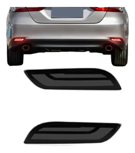 Tira De Luces Traseras Cromadas Exterior Para Toyota Camry 2018-2023 – Juego De 4 Piezas Fácil Instalación