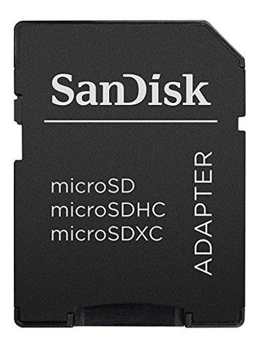 Adaptador De Tarjeta De Memoria Sandisk Microsd A Sd (micros