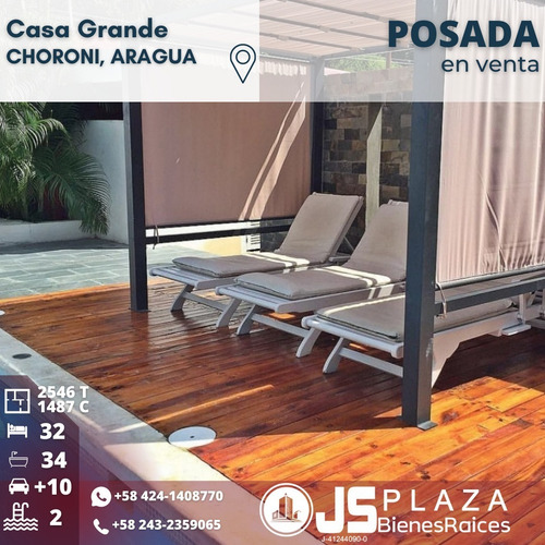 Imagen 3 de 8 de Hotel En Venta En Choroni 04241408770