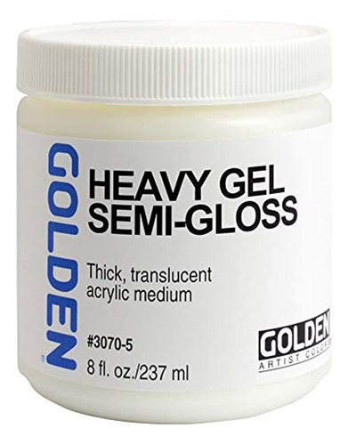 Dorado Acryl Med Heavy Gel De 8 oz Se