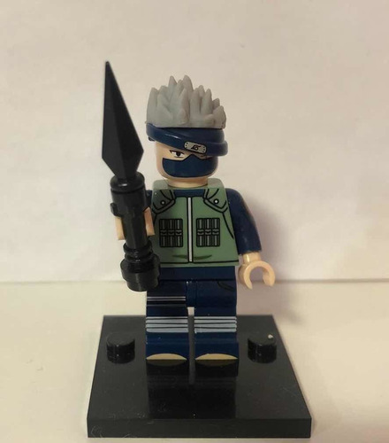 Lego Kakashi Hatake Minifigura Naruto Con Accesorio Y Base