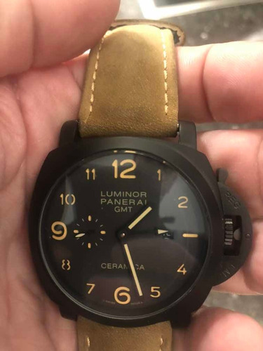 Reloj Panerai Luminor Gmt Cerámica Imitación.