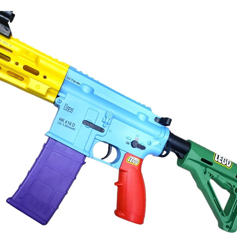 Rifle De Juguete Hidrogel Automatico M416+regalo+enviogratis