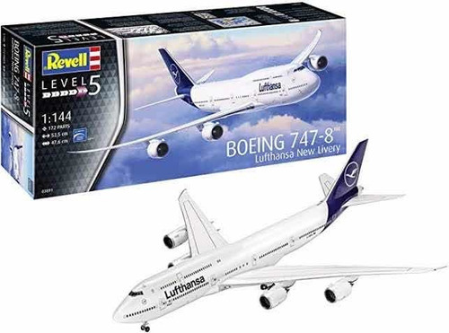 Revell Boeing 747-8 Lufthansa 1/144