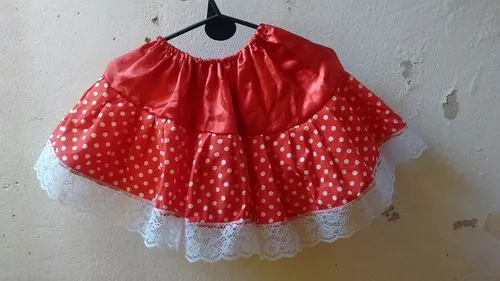 Traje De Candombera Niña Fiesta Patria Epoca Colonial