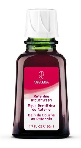 Agua Dentifrica De Ratania Natural Fortalece Encias Weleda