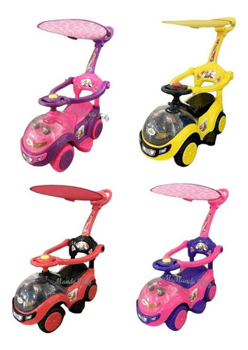 Carrito Para Niñas Con Sombrilla Musical Luz Sonidos Bugie