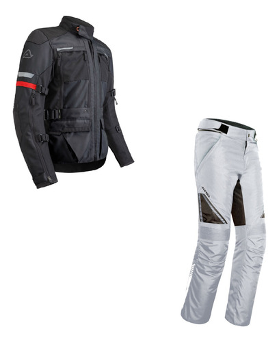 Campera + Pantalon Acerbis Ce X-tour - Cafe Race