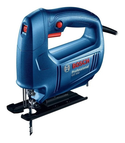 Imagen 1 de 8 de Sierra Caladora Bosch Gst 650 450w Cap.10/65mm 06015a80h0