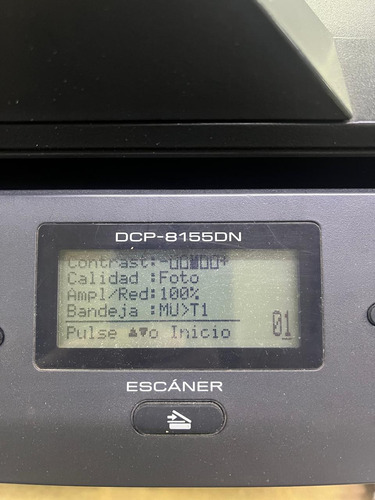 Fotocopiadora Multifuncion Brother Dcp-8155 Dn Oficio Usada (Usado)