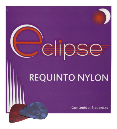 Encordadura Cuerdas De Nylon Para Requinto Eclipse R07