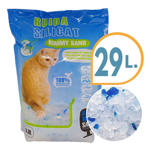 Imagen 1 de 3 de Piedra Sanitaria Gel Para Gato Silica 12 Kg + Envio Gratis