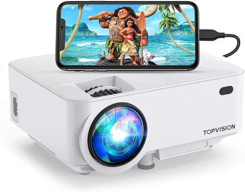 Miniproyector Topvision, 5500 Lm, Fhd 1920 X 1080p