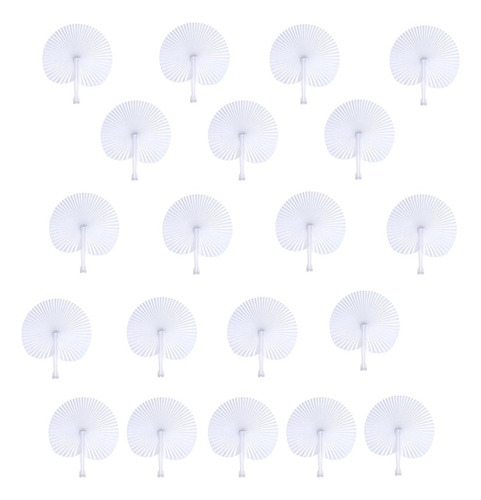 3 X 20x Abanicos De Papel Abanicos De Mano Abanicos De