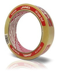 Cinta Adhesiva Transparente 24 Mm X 65 Metros Corte Facil