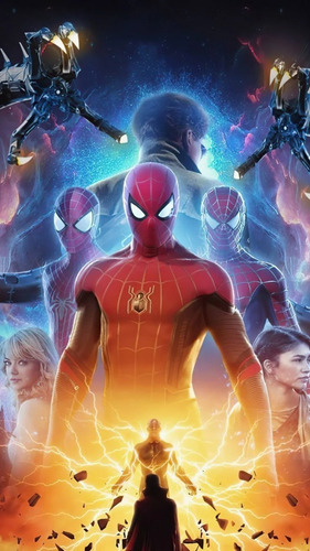 Frazada Cobija Polar Suave Spiderman No Way Home 1.50x1m