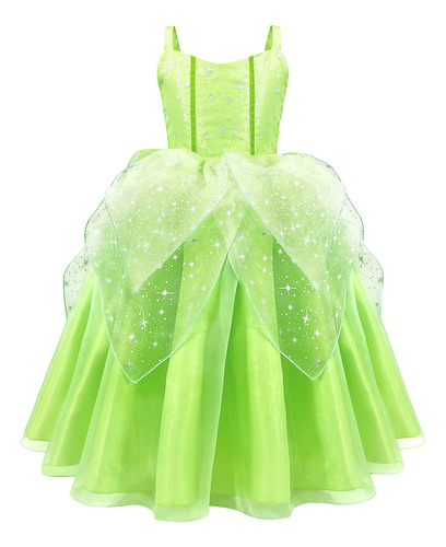 Tinker Bell De Vestido De Princesa Cosplay