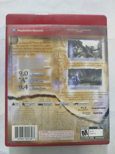 Demon's Souls - Playstation 3 - Mídia Física (Usado)